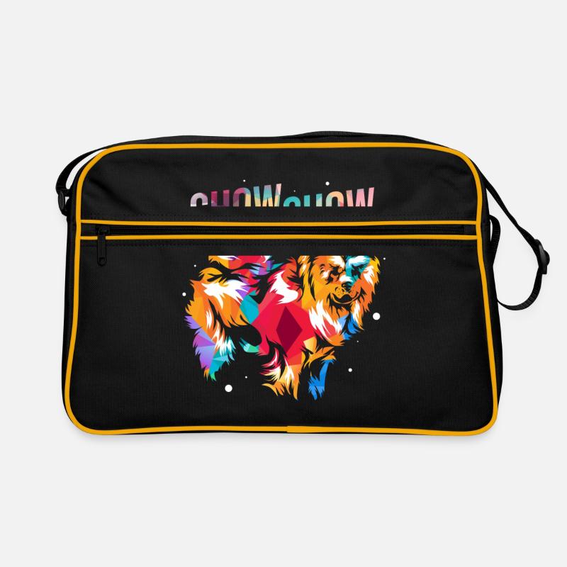 Chow Chow - Retro Bag - black/gold