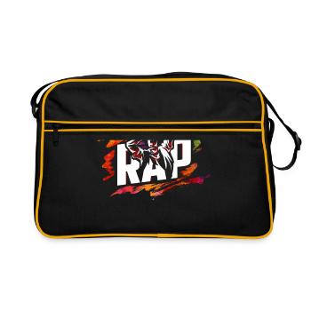 rap - Sac Retro - noir/or - Devant
