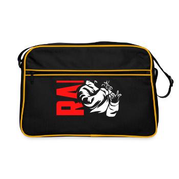 rap - Sac Retro - noir/or - Devant