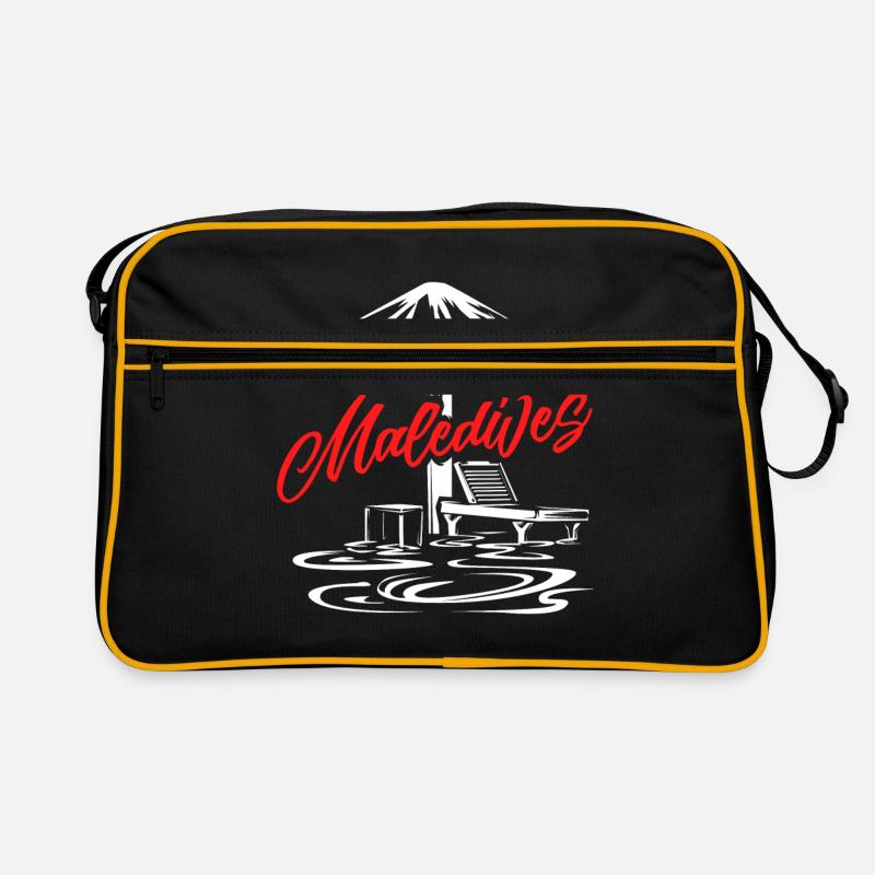 Malediven Retro Tasche