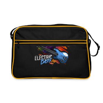 E-basse cadeau - Sac Retro - noir/or - Devant