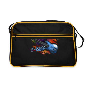 E-basse cadeau - Sac Retro - noir/or - Devant