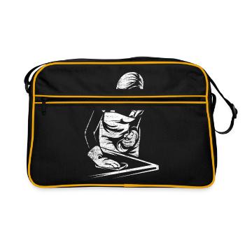 Housekeeper Gift - Retro Bag - black/gold - Front