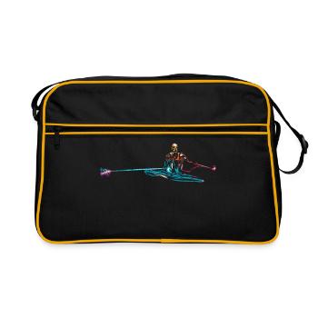 Aviron - Sac Retro - noir/or - Devant