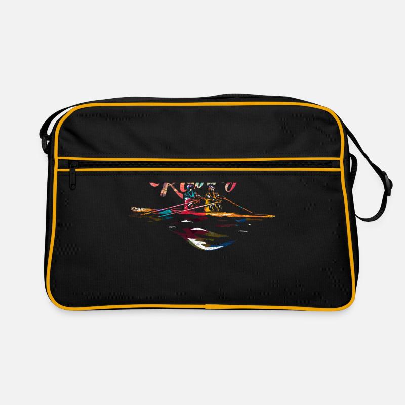 Rudern Geschenk Retro Tasche