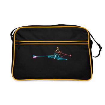 Aviron - Sac Retro - noir/or - Devant