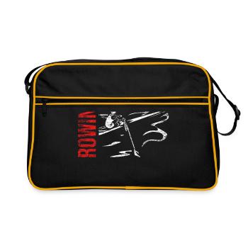 Aviron - Sac Retro - noir/or - Devant