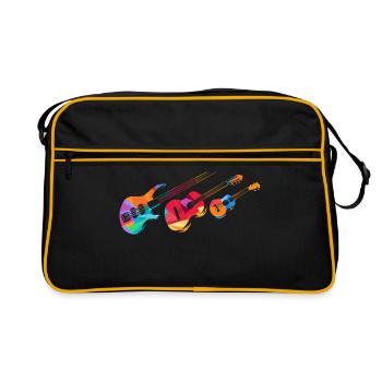 Minimal music - Retro Bag - black/gold - Front