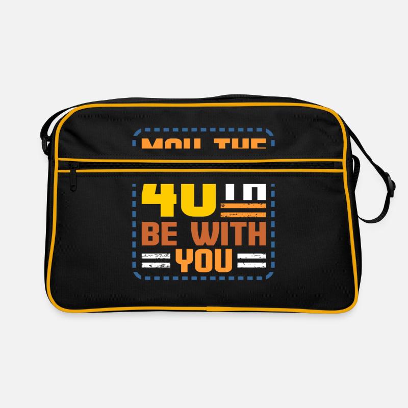 40. Geburtstag Retro Tasche