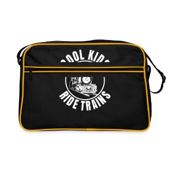 Train - Sac Retro - noir/or - Devant