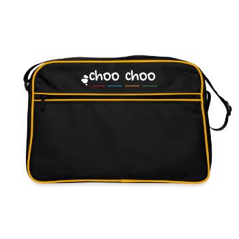 Train - Sac Retro - noir/or - Devant