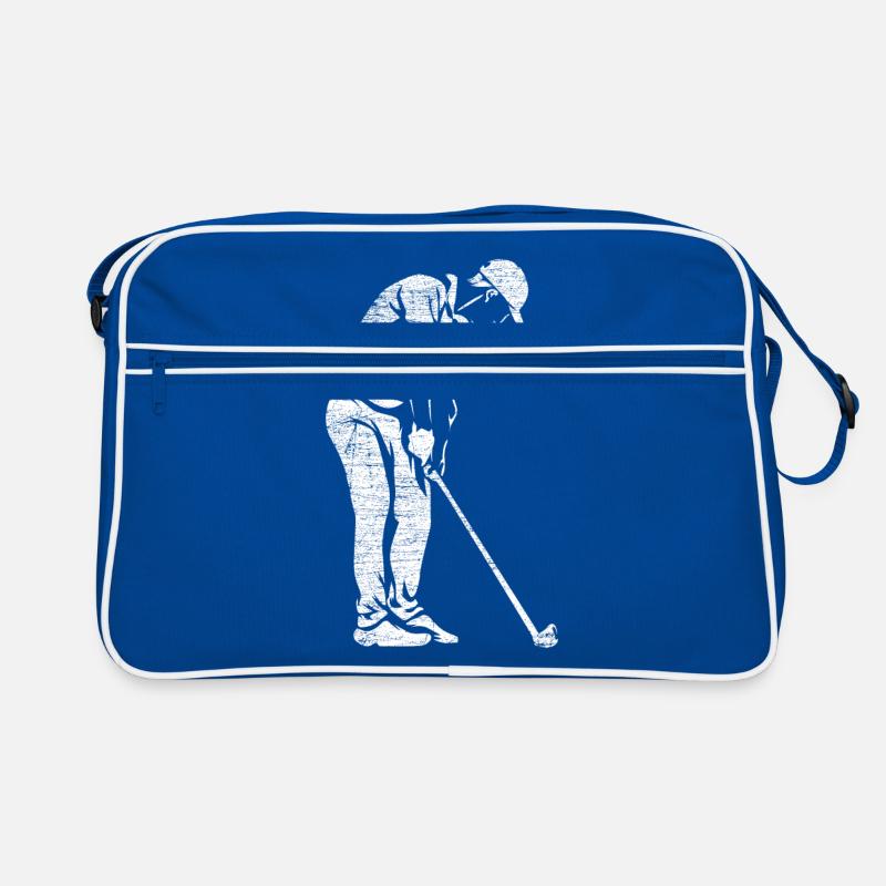 Minigolf Geschenk Retro Tasche