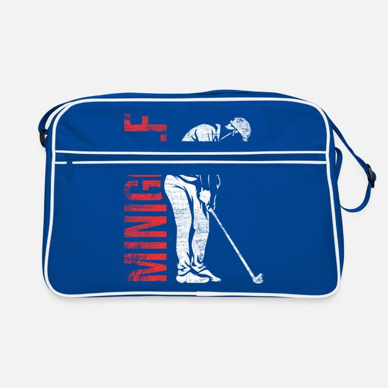 Minigolf Geschenk Retro Tasche
