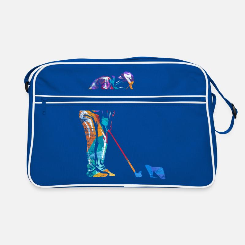 Minigolf Geschenk Retro Tasche