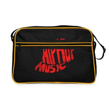 Hip Hop Gift - Retro Bag - black/gold - Front