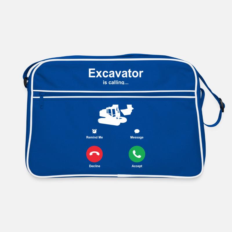 Excavator Retro Bag