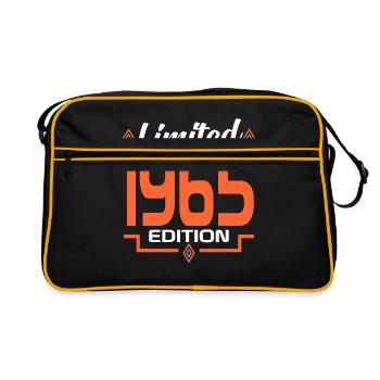 55e anniversaire - Sac Retro - noir/or - Devant