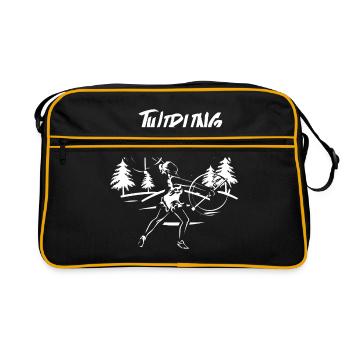 Baton Twirling - Sac Retro - noir/or - Devant
