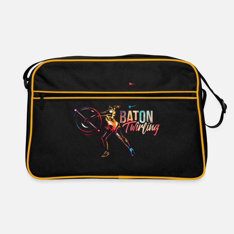 Baton Twirling Sac Retro