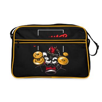 Percussion - Retro Bag - black/gold - Front