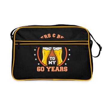 60e anniversaire - Sac Retro - noir/or - Devant