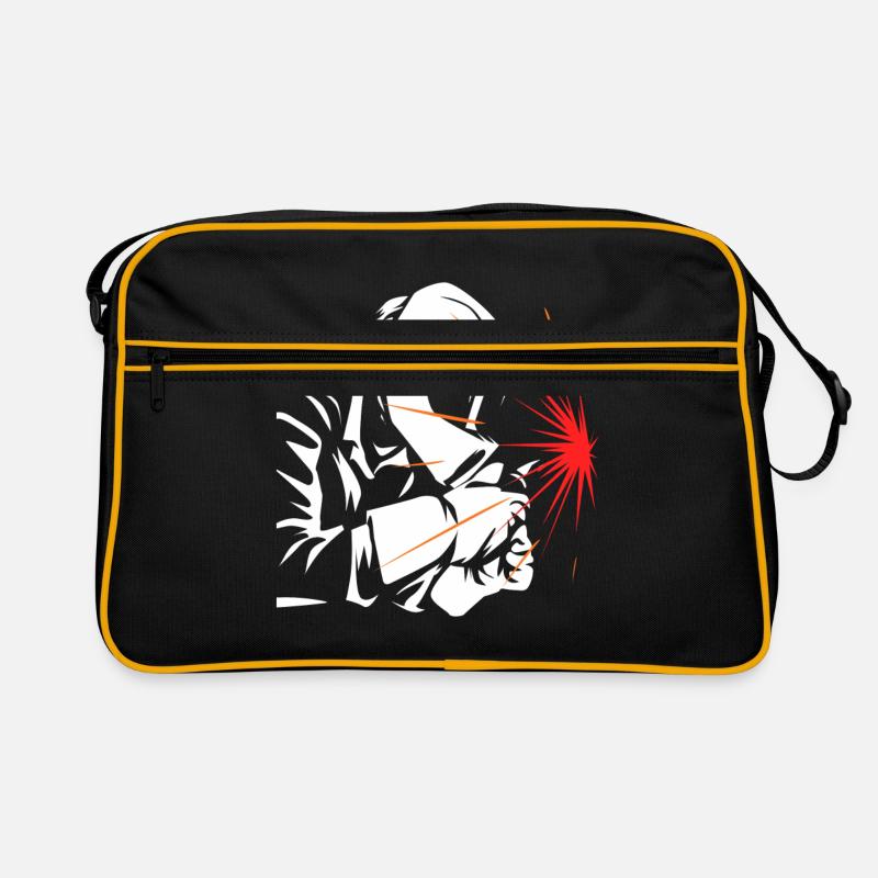 Schweißer Retro Tasche