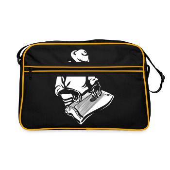 Cithare - Sac Retro - noir/or - Devant