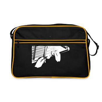 Chopping board - Retro Bag - black/gold - Front