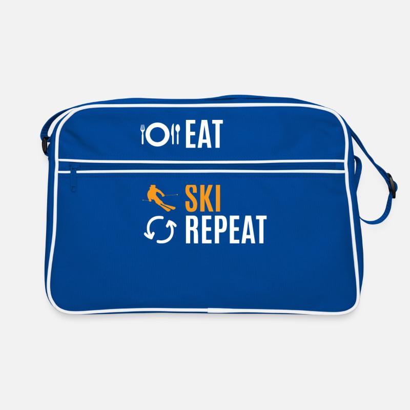 Le ski Sac Retro