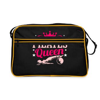Pilates - Sac Retro - noir/or - Devant