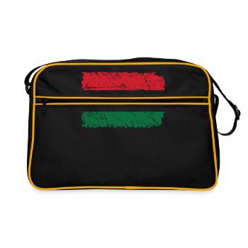 Ghana - Retro Bag - black/gold - Front