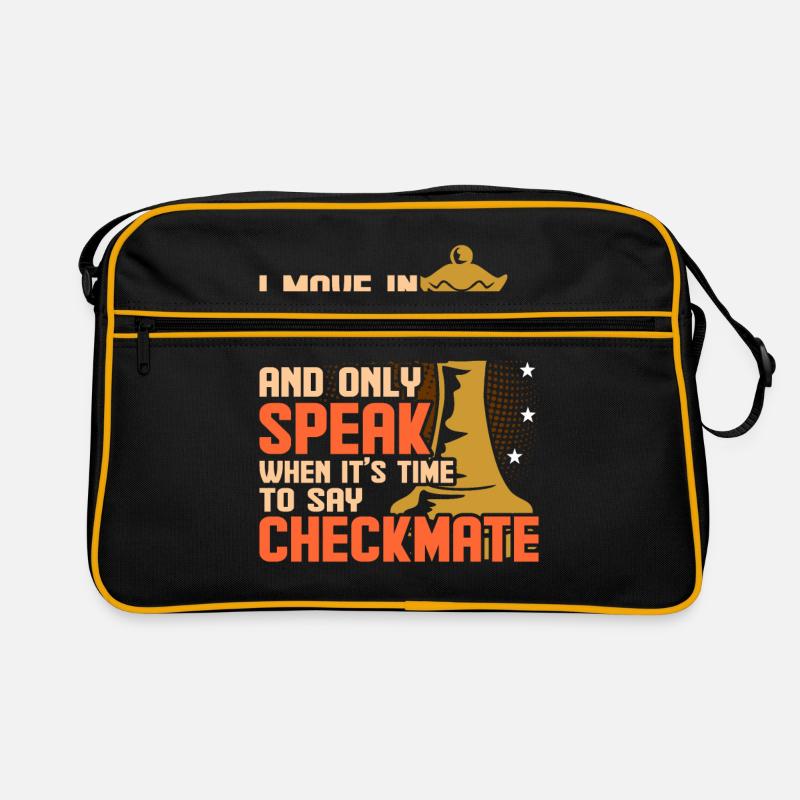 Schach Retro Tasche