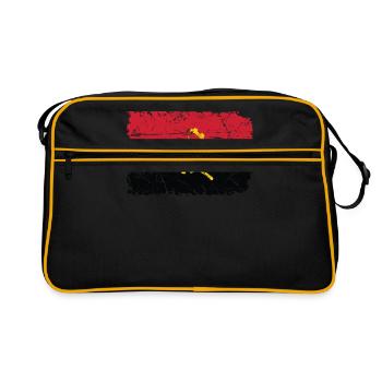 Angola - Sac Retro - noir/or - Devant