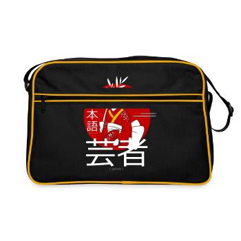 Japon - Sac Retro - noir/or - Devant