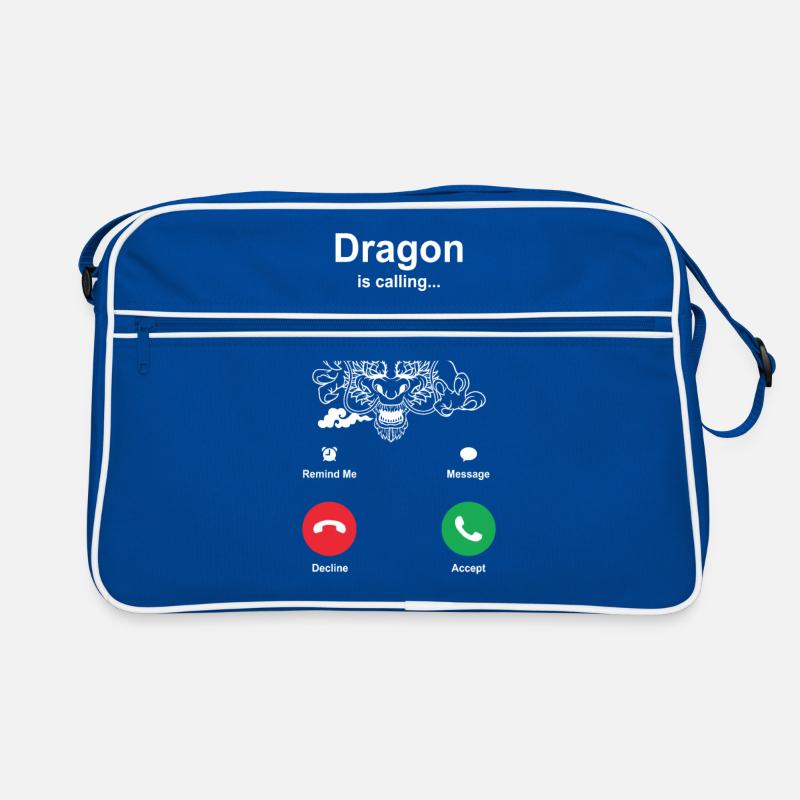 Drache Retro Tasche