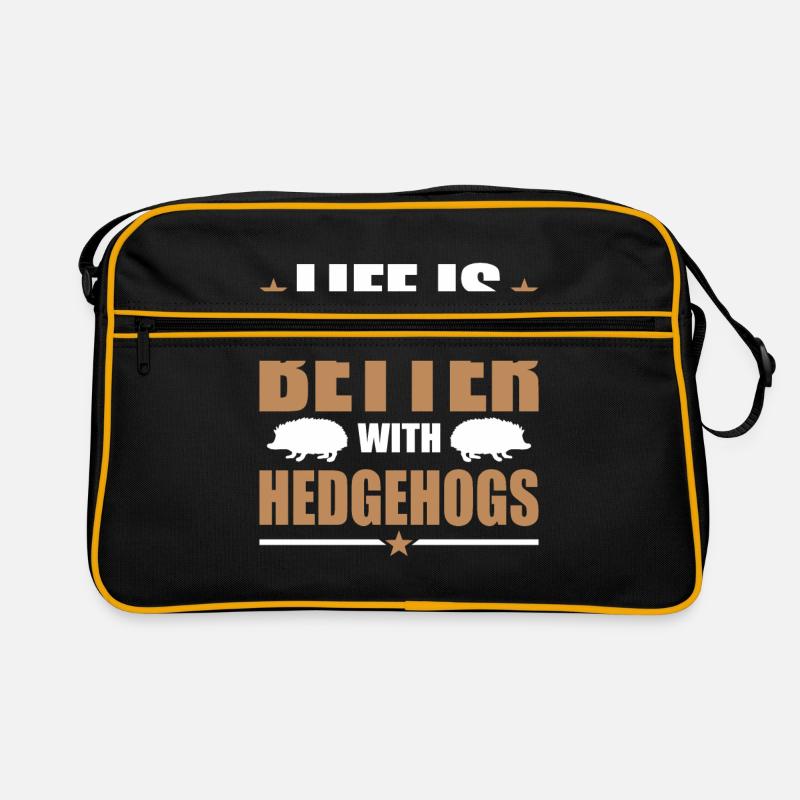 Hedgehog Retro Bag