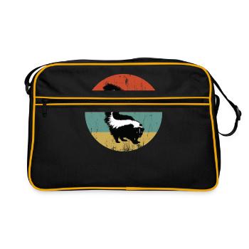 skunk - Retro Bag - black/gold - Front