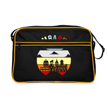Zimbabwe - Sac Retro - noir/or - Devant