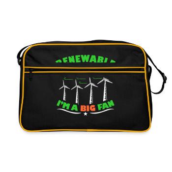 Windmill - Retro Bag - black/gold - Front