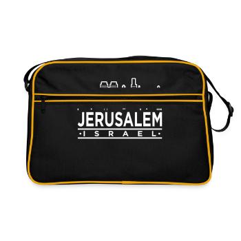 Israël - Sac Retro - noir/or - Devant