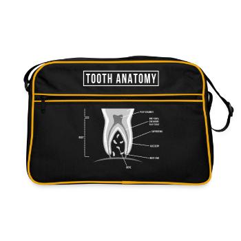 dentist - Retro Bag - black/gold - Front