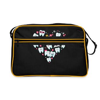 dentist - Retro Bag - black/gold - Front