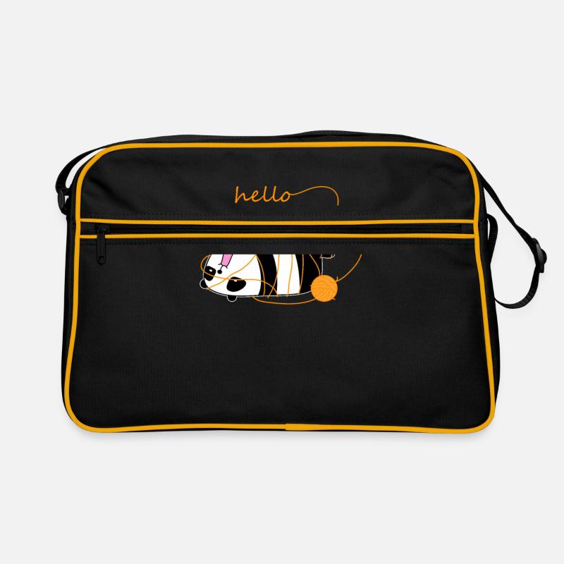 Panda Retro Tasche