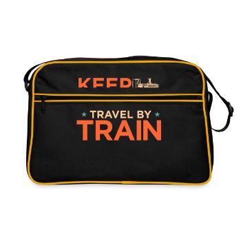 train - Sac Retro - noir/or - Devant