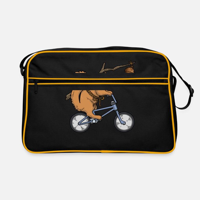 Vélo écureuil drôle de tamia Sac Retro