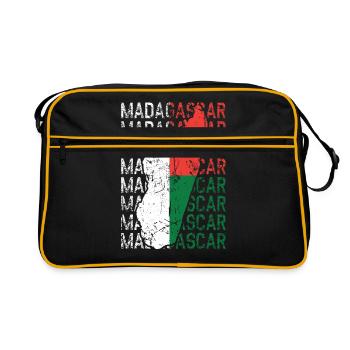 Madagascar - Sac Retro - noir/or - Devant