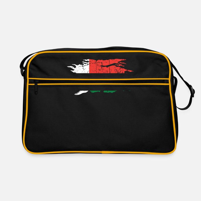 Madagaskar Afrika Shirt Geschenkidee Retro Tasche