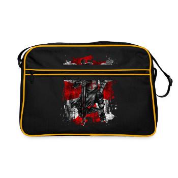 Crusader Knights Templar Moyen Âge Deus Vult - Sac Retro - noir/or - Devant