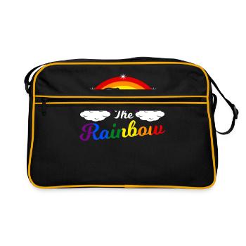 Rainbow - Retro Bag - black/gold - Front