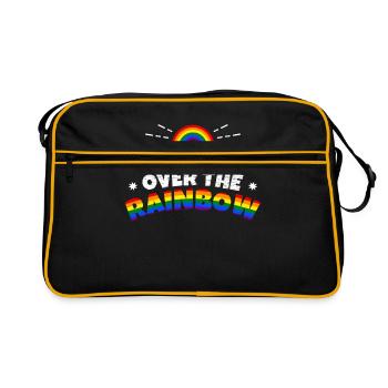 Rainbow - Retro Bag - black/gold - Front